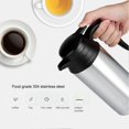 thumbnail image 3 of 750ML car stainless steel electric kettle, 12V cigarette lighter heating cup, suitable for most car cup holders, 3 of 4