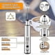 thumbnail image 2 of Milk Frother Handheld, Immersion Blender Cordlesss Foam Maker Usb Rechargeable Small Mixer With 3 Stainless Whisksstirring 3-speed Adjustable Mini Fro, 2 of 4