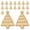 Multi, variant on Gymnture 50pcs Wooden Christmas Tree Ornaments Unique Diy Holiday Decorations Unfinished Blank Tree Cutouts Paint Your Own Christmas Tree Wood Slices