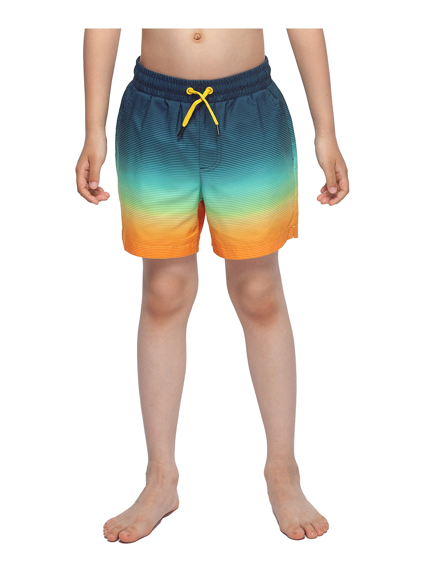 Rokka&Rolla Boys' Swim Shorts with Compression Liner