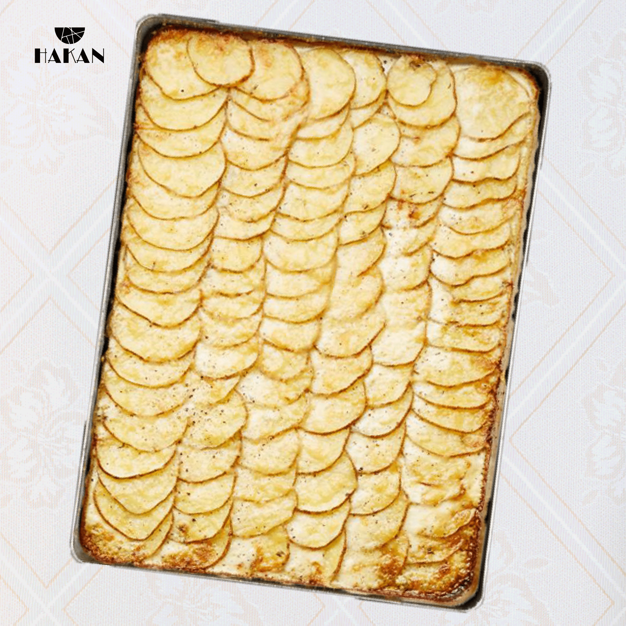 Hakan Aluminum Half Sheet Baking Pan, 14x18-inch, 2.2lbs Thick Rust Free Bakeware, Wrap Resistant