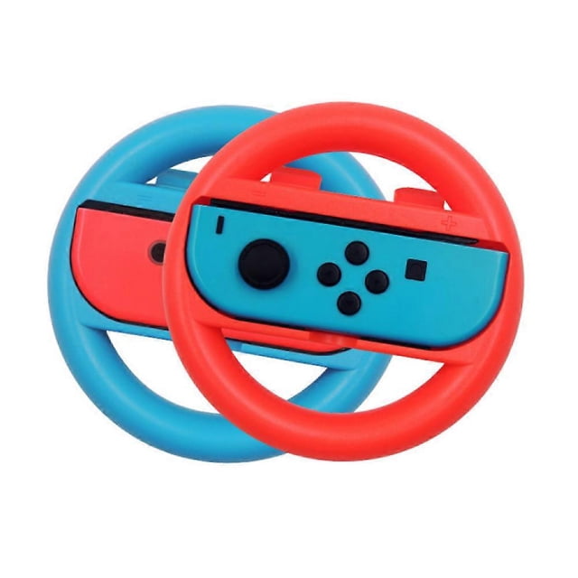 Steering Wheel for Nintendo Switch Controllers, 2 Pcs Racing Wheel Compatible with Mario Kart, Game Controller Wheel for Nintendo Switch Remote Game