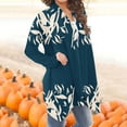 thumbnail image 4 of Womens Long Sleeve Floral Lightweight Drape Open Front Fall Cardigan Soft Summer Boho Cardigan Dusters, 4 of 5