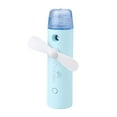 thumbnail image 3 of Amdohai Fan Mister Small Handheld Fan Portable Mini Fan Humidifier USB Rechargeable Fan Misting Fan for Outdoor Indoor, 3 of 8