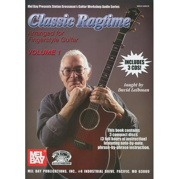 Classic Ragtime Guitar, Volume 1