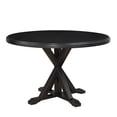 thumbnail image 3 of Carolina Classics Eila X Base Dining Table in Antique Black, 3 of 5