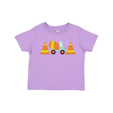 

Inktastic Cement Mixer Construction Gift Toddler Boy Girl T-Shirt