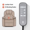 thumbnail image 6 of MCombo Large Power Lift Recliner Chair with Massage and Heat for Elderly Big and Tall People, 3 Positions, 2 Side Pockets, and Cup Holders, USB Ports, Faux Leather 7516 Blue, 6 of 10