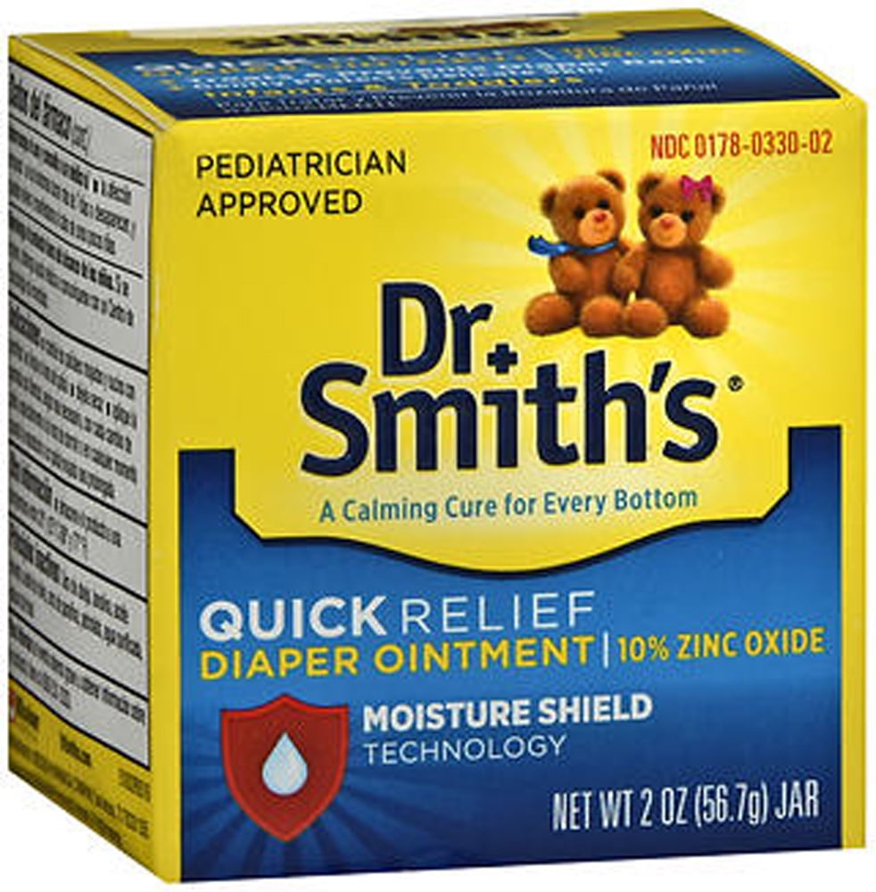 Dr. Smith's Quick Relief Diaper Rash Ointment, 2 Ounce
