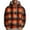 Multicolor, variant on Men's Plaid Print Oversized Hooded Sweatshirt, Long Sleeve Loose Fit Fleece Pullover for Casual Wear, Fall Winter Fashion,Blue,4XL