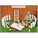 thumbnail image 3 of XWSHYW Decoraciones Navideñas Mini Casa de Muñecas Decoración Navideña Escena En Miniatura, 3 of 6