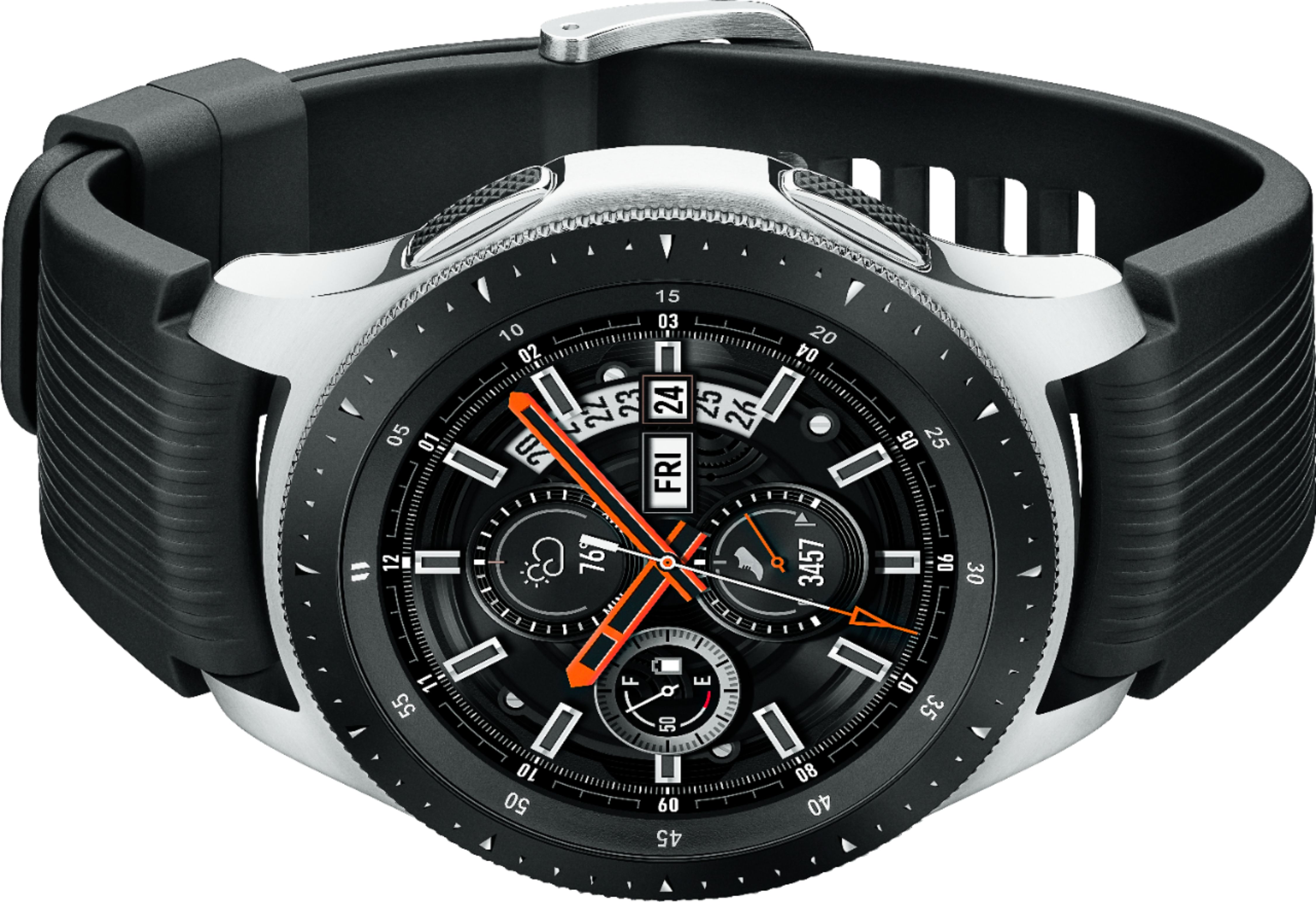 往復送料無料GALAXY Watch SM-R800 silver 腕時計(デジタル