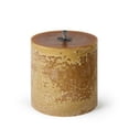 thumbnail image 2 of Contemporary Home Living 11.75" Chamois Brown Super Pillar Candle for Outdoor Patio, 2 of 2