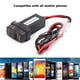 thumbnail image 2 of Para Cargador Coche USB Con Voltímetro LED Azul Enchufe Cargador 2.1A, 2 of 9