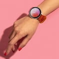 thumbnail image 5 of TOYOUTHS Compatible with Samsung Galaxy Watch 7 6 5 4 FE 40mm 44mm/Watch 6 Classic/Watch 5 Pro/Watch 4 Classic/Active 2/Watch 3 Women,20mm Scrunchie Women Elastic Fabric Replacement Wristband, 5 of 6