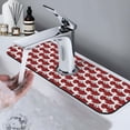 thumbnail image 7 of Sikiie Cute Red Crab Splash Guard for Sink Faucet-1 PC Super Absorbent Fast Drying Mat Sink Gadgets-Splash Guard for Kitchen, Sink Mat, 7 of 7