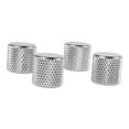 thumbnail image 4 of 4Pcs Electric Guitar Knobs Set Metal Potentiometer Cap Volume Tone Control for Bass, 4 of 7