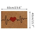 thumbnail image 2 of Bathroom Rugs Valentine's Day Floor Mats Holiday Floor Mats Welcome Doormat Bathroom Bedroom Living Room Kitchen Outdoor Rugs Valentine's Day Gifts Home Decor Valentine's Day Area Rug, 2 of 6
