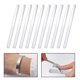 thumbnail image 3 of Juego de 10 pulseras de aluminio en blanco para personalizar regalos y hacer joyas. Medio, 3 of 9