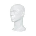 thumbnail image 2 of Vaveren Male Mannequin Head Freestanding Stand for Making Market Barber Shop Glossy White, 2 of 8