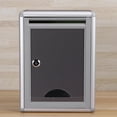 thumbnail image 2 of EASTIN Box Suggestion Wall Drop Lock Mailbox Mount Donation Mounted Ballot Locking Key Hanging Boxes Small Post Mail Letter, 2 of 6