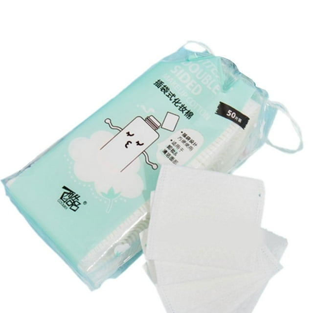 Makeup Remover Cotton Pads, Disposable, Thick White Makeup Cotton Pads