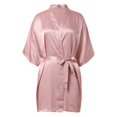 thumbnail image 5 of Lixiuxyad Ladies Long Sleeve Shirt Women's Soft Long Satin Robes Long Silk Robes Full Length Robes Kimonos Bath Robe Dressing Gowns, 5 of 6