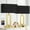 16inchBlack&Gold, variant on Black Table Lamps Set of 2 with Dual USB Ports, 3-Way Dimmable Touch Control Bedside Lamps, Modern LED Bulbs Included