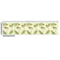 thumbnail image 3 of Ambesonne Leaves Fabric by the Yard Upholstery, Frangipani Palm Leaf Graphic, 1 Yard, Pastel Green Multicolor, 3 of 5
