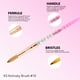 thumbnail image 3 of Pincel acrílico Kiara Sky #10 100% puro Kolinsky Pink, 3 of 6