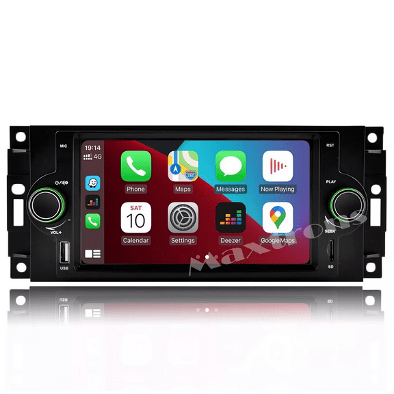 Car Stereo Radio Compatible for 2006-2008 Dodge Ram,2 32 GB Car Radio Android 13 Car GPS Navigation 6.86 inch Touchscreen with Carplay and Android Auto Functions