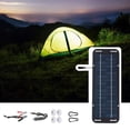 thumbnail image 7 of JOGZMZ 6W 12V Outdoor Solar Panel Charger Assembly Used for Charging 5V Devices Such As Mobile Phones/ Tablets/ Cameras and 12V Batteries Such As Cars and Boats, 7 of 7