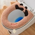 thumbnail image 1 of VBXOAE Cute and Comfortable Universal Polyester Toilet Seat Cover with Convenient Installation Features Hygienic Self Cleaning and Easy Maintenance for Modern Bathrooms, 1 of 6