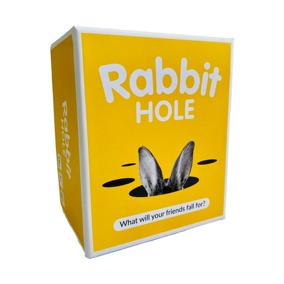 Rabbit Hole - The What Will Your Friends Fall For? Party Game - Family Friendly