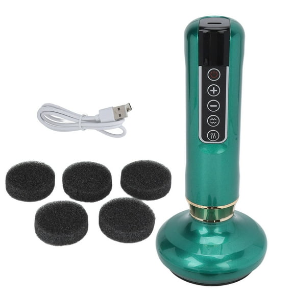 Electric Cupping Therapy Set Clear Meridians Massage 12 Gear Rechargeable Intelligent Negative Pressure Cupping Machine