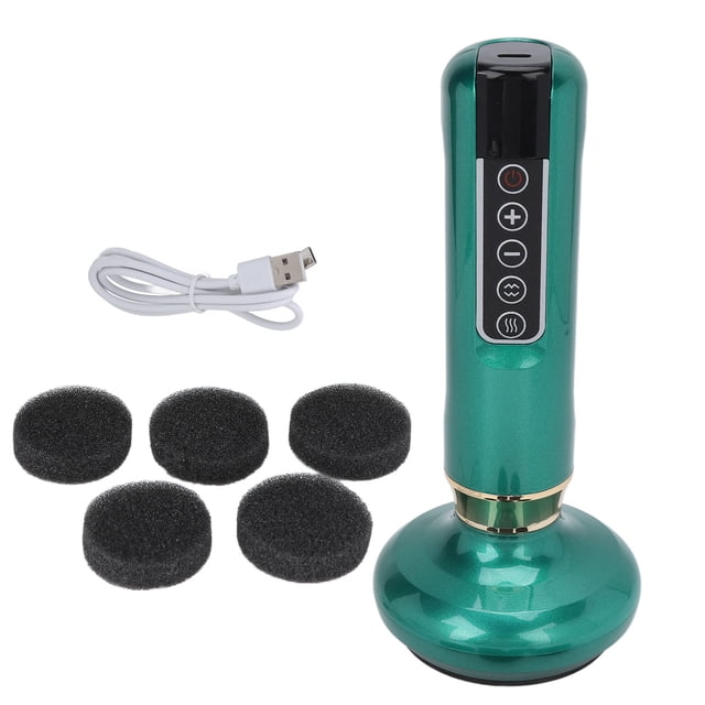 Cupping Gua Sha Massager, Professional Electric Cupping Therapy Machine Portable Heating For Health Care For Home