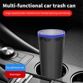 thumbnail image 4 of Kitchen Trash Can Mini Car Garbage Bin 550ML Large Capacity Cup Shaped Garbage Bin Comes With 2 Rolls Of Garbage Bags, 4 of 6