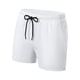 thumbnail image 5 of Pantalones cortos deportivos de secado rápido para hombre, para baloncesto, running, informales, de verano Blanco, 5 of 9