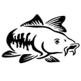 thumbnail image 2 of Etiqueta Engomada Del Coche Del Arte De La Etiqueta Del Vinilo Del Coche De La Pesca De La Carpa Guardurnaity VI008719-01, 2 of 6