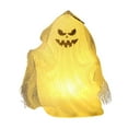 thumbnail image 2 of Dserhfy Light-up Ghost Ornament Halloween Ghost Light Hanging Ghost Decoration with Gauze for Mantel Table Wall Horror Themed Party Supplies, 2 of 8