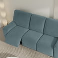 thumbnail image 3 of Housse Extensible pour Fauteuil Inclinable 2024 Housse de Canapé Simple Protecteur de Meubles Élastique Violet 1 Place, 3 of 8