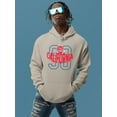 thumbnail image 2 of California 98 Sup Banner Hoodie Men -Image by Shutterstock, Male Small, 2 of 4