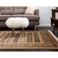 thumbnail image 4 of Unique Loom Fars Collection Tribal Modern Casual Area Rug, 8 x 11 Feet, Tan/Navy Blue, 4 of 5