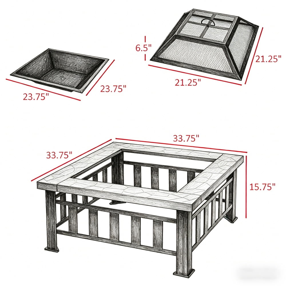 Metal Fire Pit