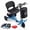 Lucky Blue, variant on Upgrade Mobility Scooter Lightweight Foldable,All Terrain Mobility Scooters for Seniors & Adults,Arshin 300lbs Mobility Aids for Elderly,2 Batteries,Variable Speed(Purple)