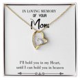 thumbnail image 1 of À Maman Message Souvenir Te Tenir dans le Ciel Blanc pour Toujours Collier w Message Carte, 1 of 7