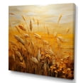 thumbnail image 2 of Designart "Harvested Gold I" Abstract Landscape Canvas Print, 2 of 5