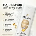 thumbnail image 2 of Pantene Pro-V Daily Moisture Renewal Shampoo, for All Hair Types, 3.38 fl oz, 2 of 9