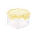 thumbnail image 1 of TIELUTT 1 Pcs Mini Bouteille d'Assaisonnement Carrée Bouteille de Rangement d'Assaisonnement Transparente avec Couvercle Étanche Contenant Contenants de Lunch pour Femmes Canettes de Café Vides Contenants de Rangement pour Aliments Secs Lunch en Verre Co, 1 of 6