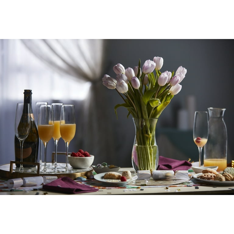 Libbey Clear Glass Hana Vase, 1 Each